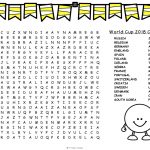 2018 Fifa World Cup Wordsearches – Mash.ie