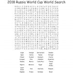 2018 Russia World Cup World Search Word Search   Wordmint