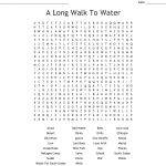 A Long Walk To Water Word Search   Wordmint