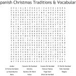 A Spanish Christmas Crossword   Wordmint