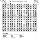 Acts 2 The Holy Spirit Comes Bible Word Search Puzzles: If