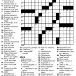 Alluring Crossword Puzzles Easy Printable Word Search Paper