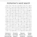 Alzheimer's Word Search   Wordmint