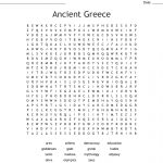 Ancient Greece Word Search   Wordmint