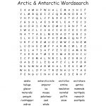 Arctic & Antarctic Wordsearch   Wordmint