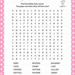 Baby Word Search   Printable Download   Pink Polka Baby