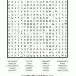 Birds Word Search Puzzle | Word Search Puzzles Printables