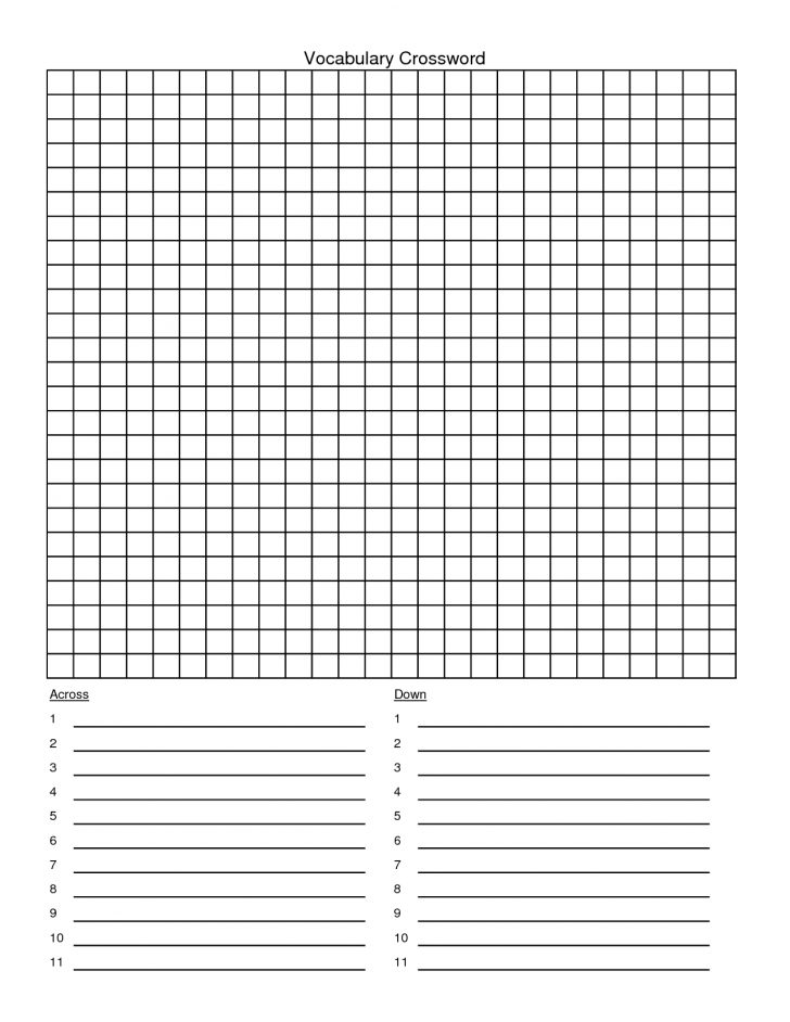 Blank Word Search Puzzles Printable