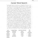Career Puzzle Worksheet | Printable Worksheets And