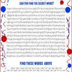 Cat In The Hat Word Search Free Printable Dr. Seuss Birthday