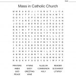 Catholic Mass Word Search   Wordmint