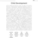Child Development Word Search   Wordmint