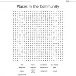 Community Places And Workers Word Search   Wordmint
