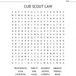 Cub Scout Law Word Search   Wordmint
