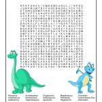 Dinosaur Word Search   Hard | Woo! Jr. Kids Activities