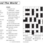 Easy Printable Crossword Puzzles | Free Printable Crossword