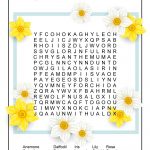 Easy Spring Word Search | Woo! Jr. Kids Activities