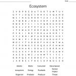 Ecosystem Word Search   Wordmint