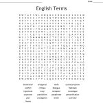 English Terms Word Search   Wordmint
