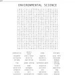 Environmental Science Word Search   Wordmint