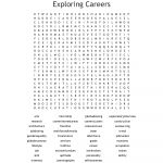 Exploring Careers Word Search   Wordmint