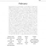 February Word Search   Wordmint