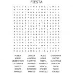 Fiesta Word Search   Wordmint