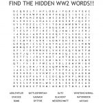 Find The Hidden Ww2 Words!! Word Search   Wordmint