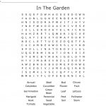 Flowers In The Garden Word Search   Sustainabletourismworld