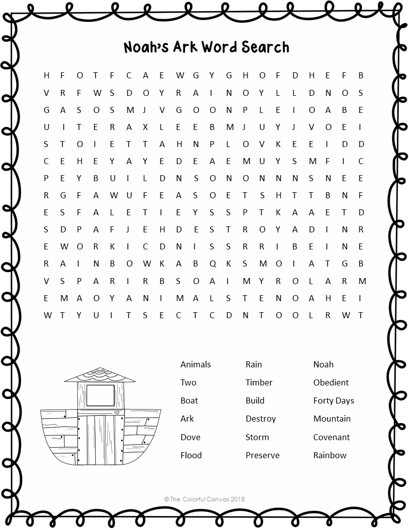 Free Bible Word Search | Bible Lessons For Kids, Bible Words