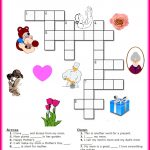 Free Mother's Day Crossword Puzzle Printable | Mother's Day