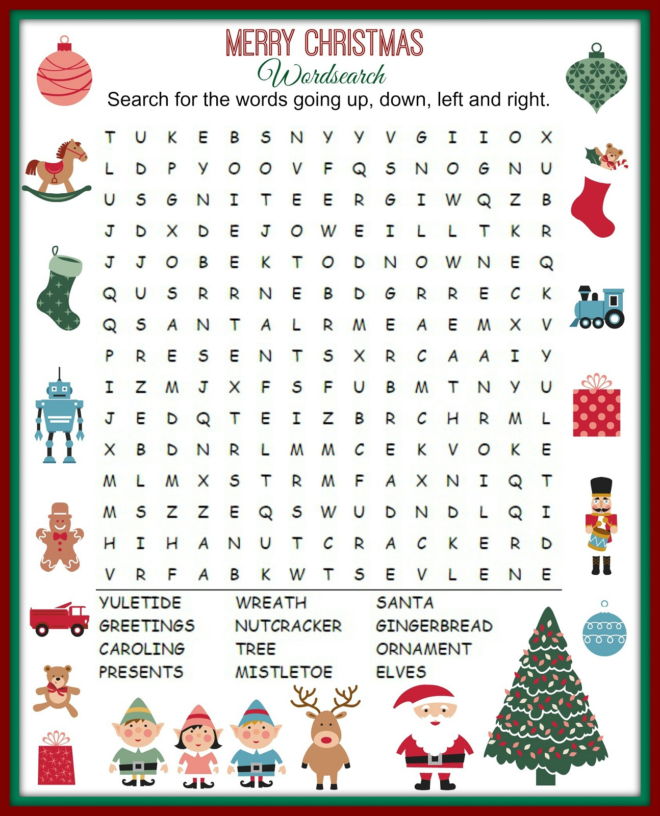 Free Printable Kids Word Search | Printable Shelter