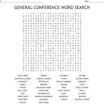 General Conference Word Search   Wordmint