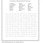 Girl Scout Manners Sheet: Girl Scout Law Word Search: Gs