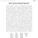 Girl Scout Word Search   Wordmint