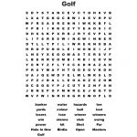 Golf Word Search   Wordmint