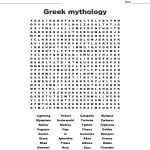 Greek Mythology Word Search   Wordmint