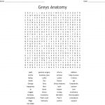 Greys Anatomy Word Search   Wordmint