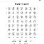 Happy Easter Word Search   Wordmint