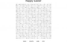 Happy Easter Word Search – Wordmint