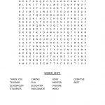 Happy National Teachers' Day! Share This Word Search With A