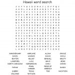 Hawaiian Islands Word Search   Wordmint