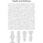 Health And Wellness Word Search   Wordmint