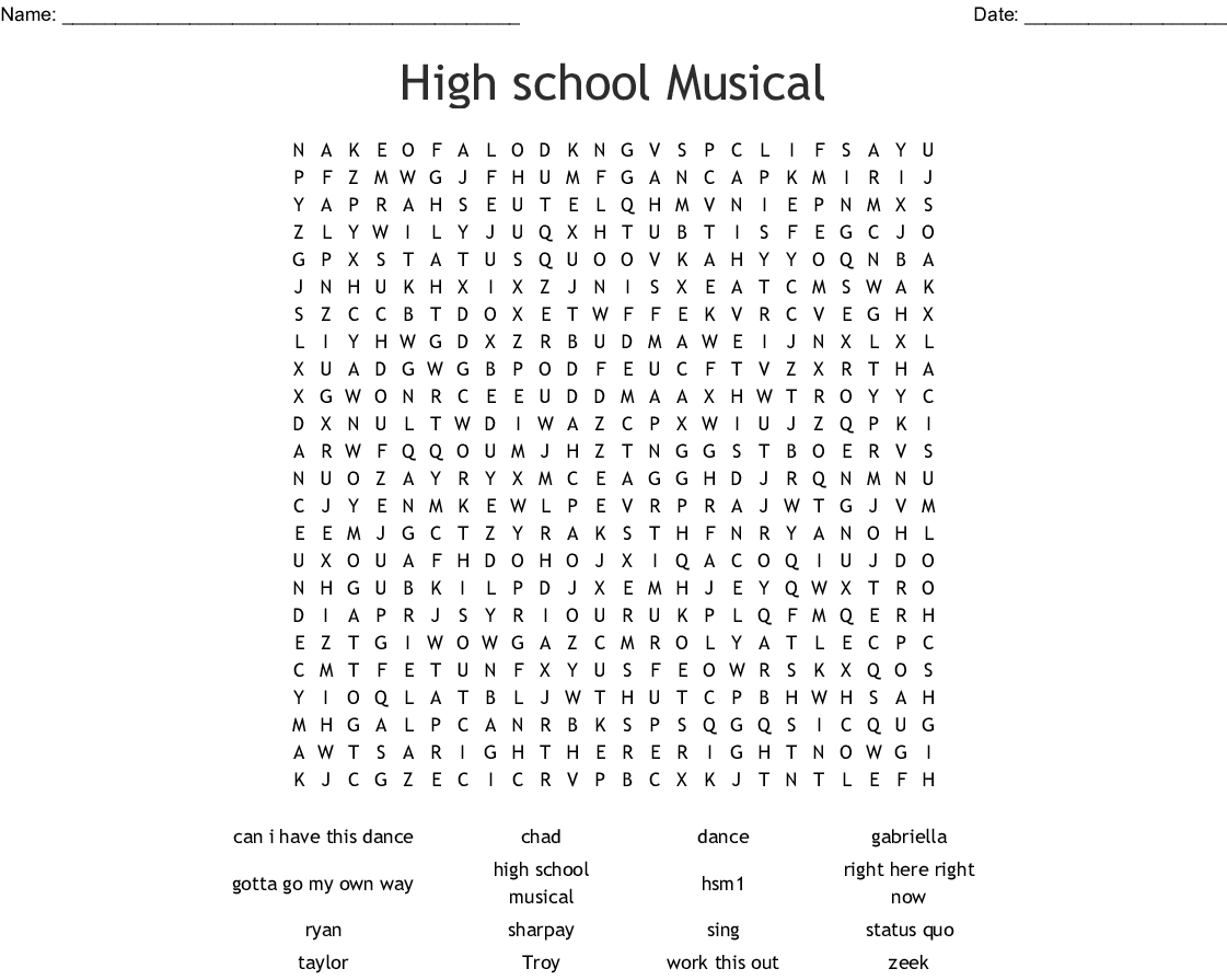 14 cool music word search puzzles kitty baby love famous classical