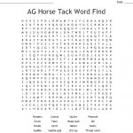 Horse Terms Word Search   Wordmint