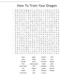How To Train Your Dragon Word Search   Wordmint