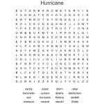 Hurricane Word Search   Wordmint