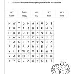 Image Result For First Grade Kid Word Searches | Kids Math