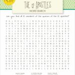 Lds Word Searches For Kids   Free Printables | General