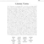 Literary Terms Word Search   Wordmint